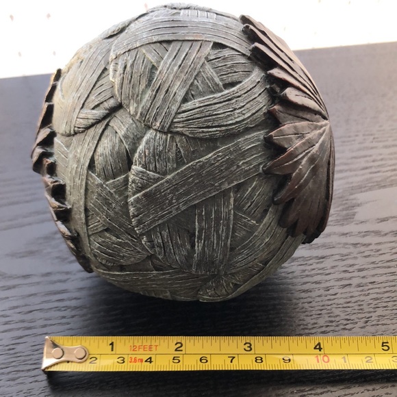 Basket Weave Orb Accent Decor - Picture 8 of 9